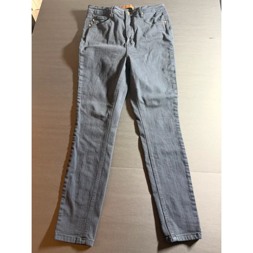 Judy Blue 13/31 Navy Garment‑Dyed Slim Straight Jeans